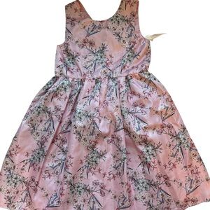 Special Edition Pink Floral Kids Dress